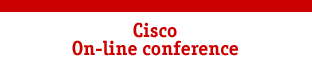 Cisco On-line conference