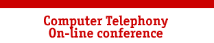 Computer Telephony On-line conference